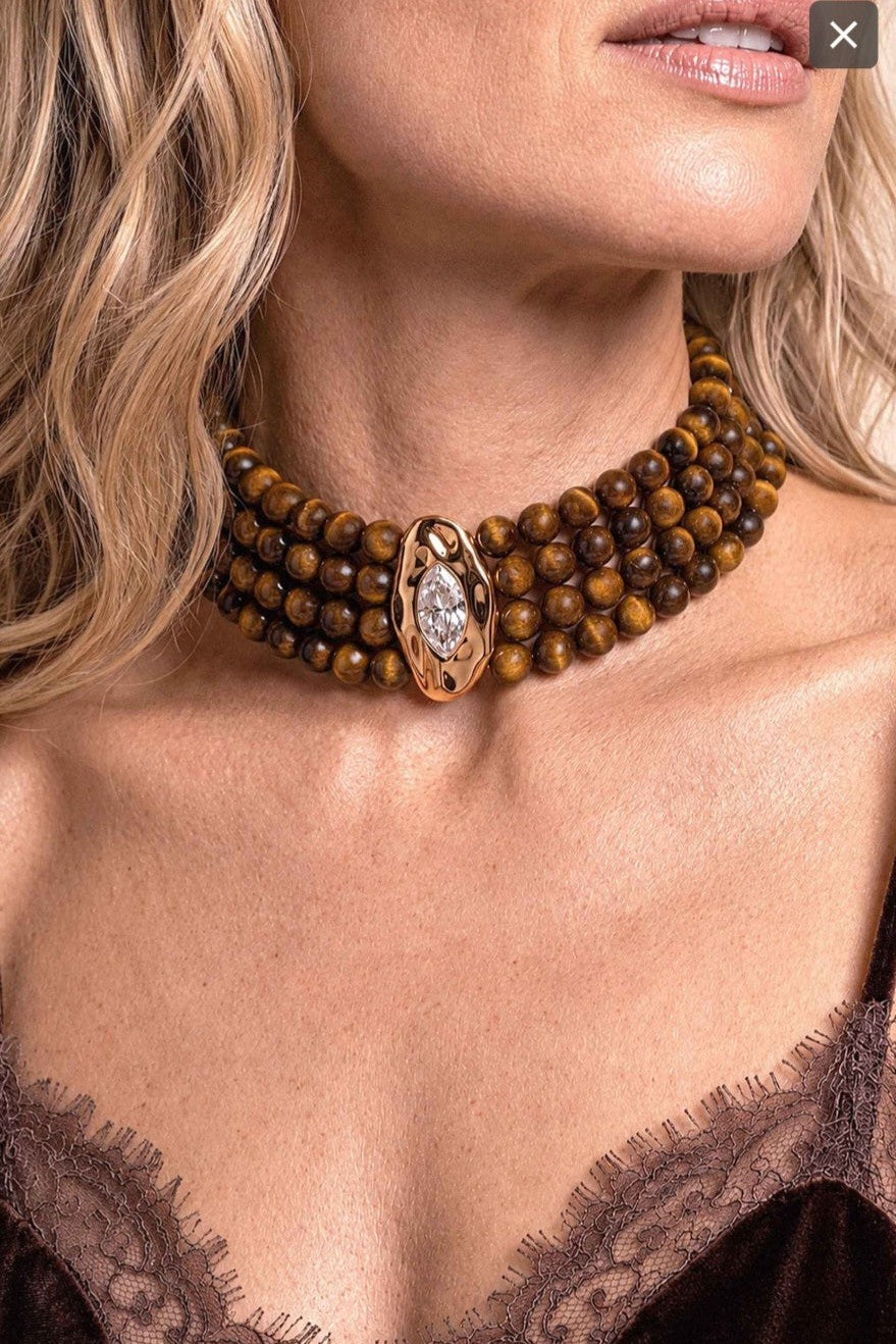 Tiger's Eye Choker