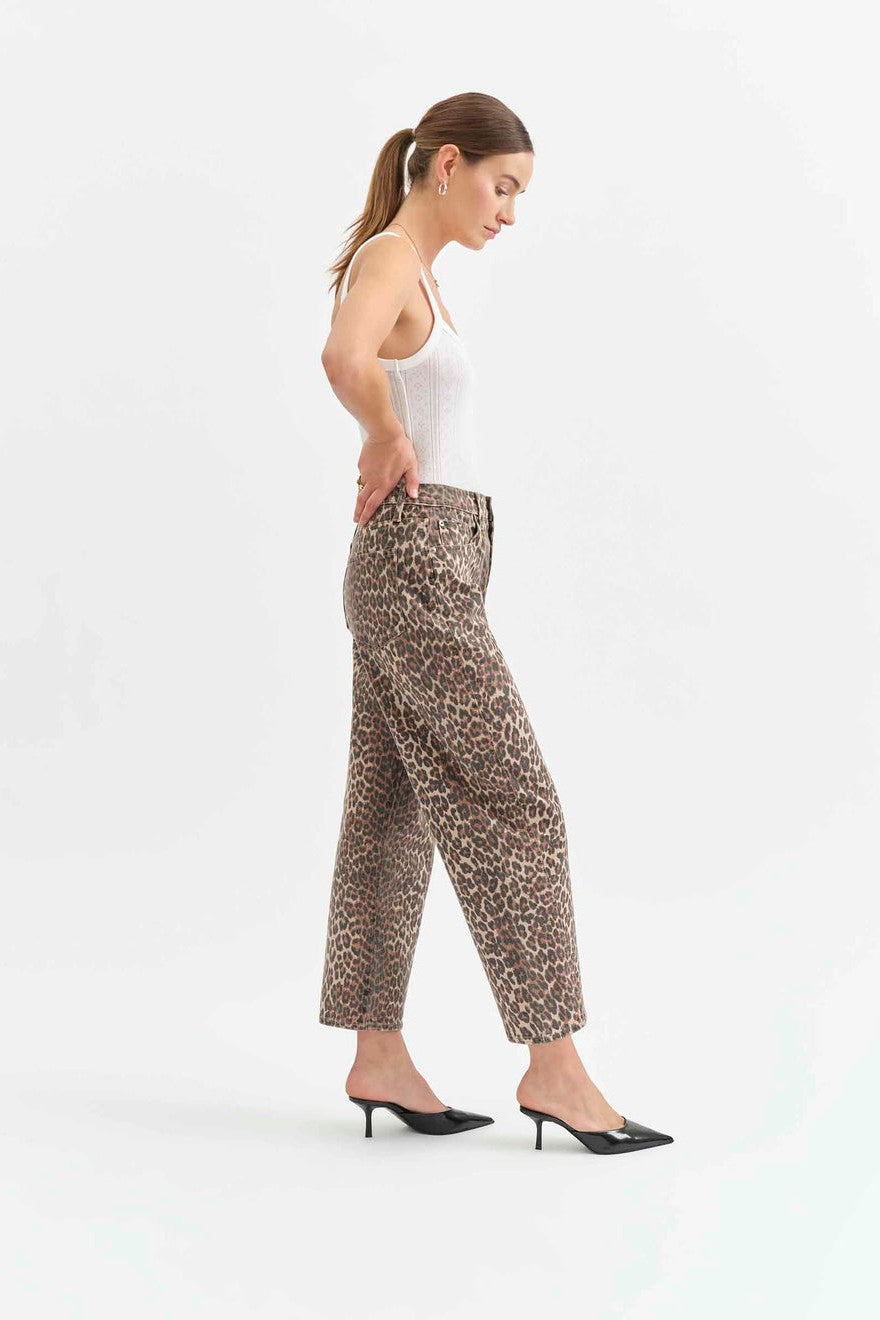 Daze Denim | Westward High Rise Barrel Leg in Cool Cat