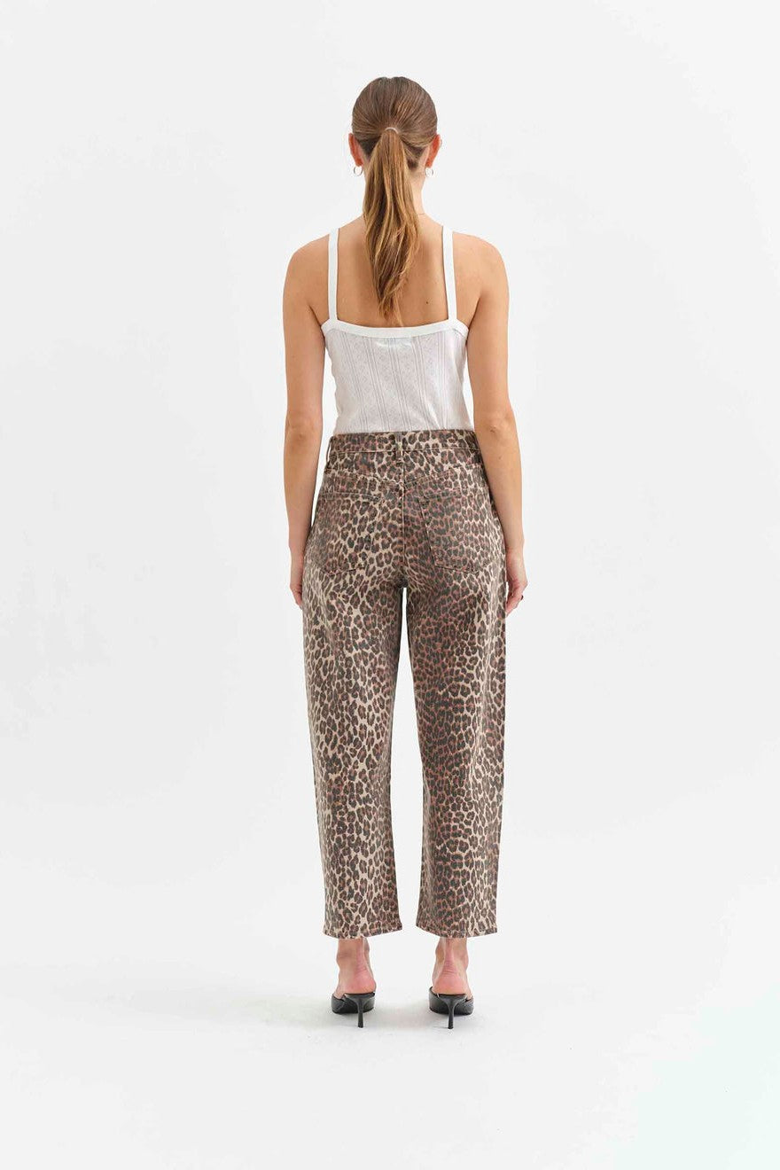 Daze Denim | Westward High Rise Barrel Leg in Cool Cat