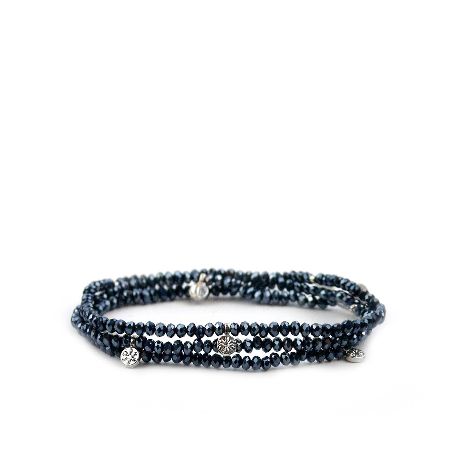 Mini Disc Wrap Bracelet