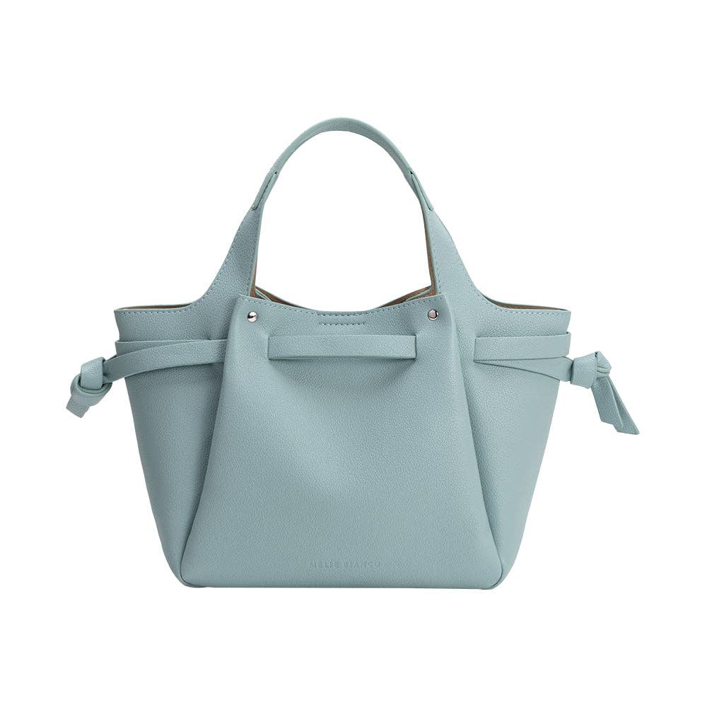 Avril Sky Vegan Leather Top Handle Bag