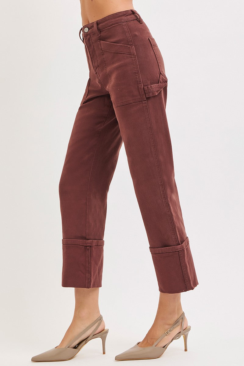 Turn Up Cuffed Patch Pocket