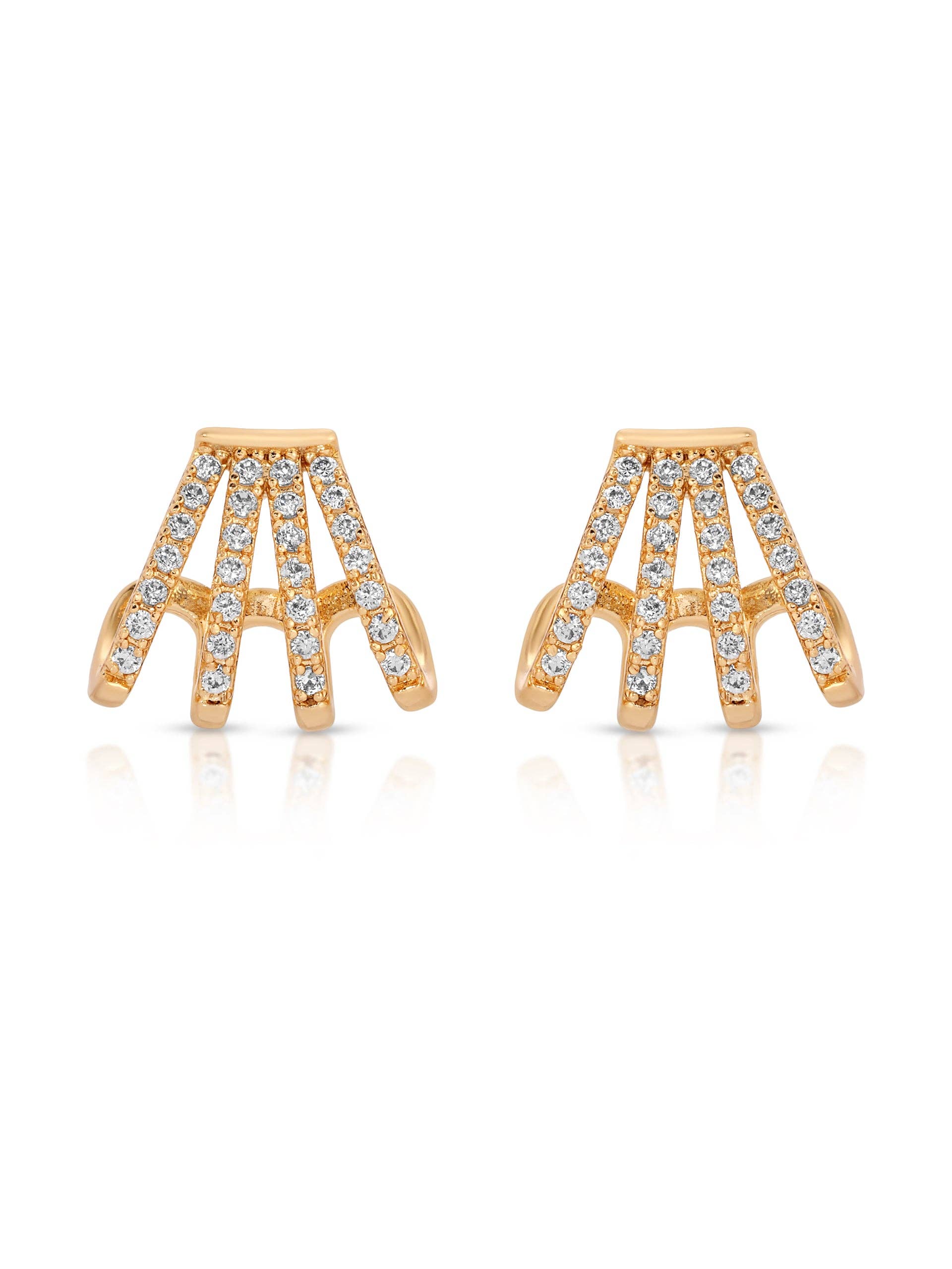 Glisten Wing PavƩ Earrings