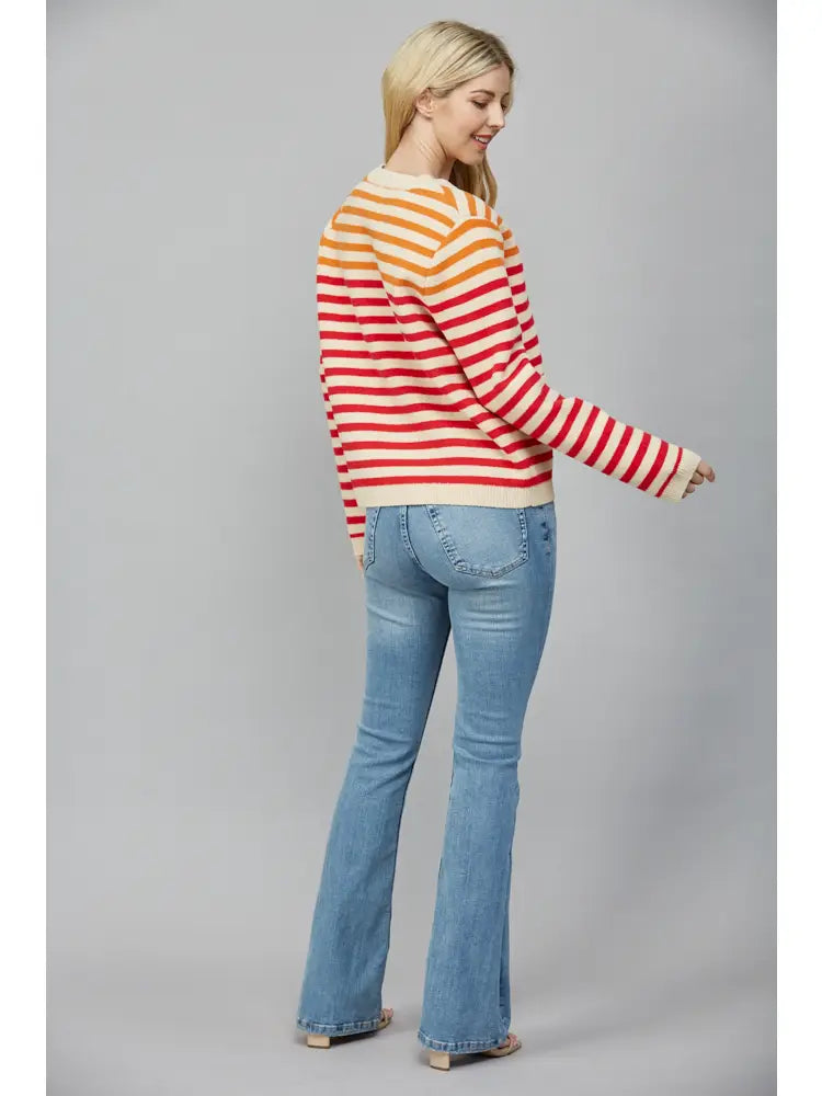 Sunset Stripes Cardi