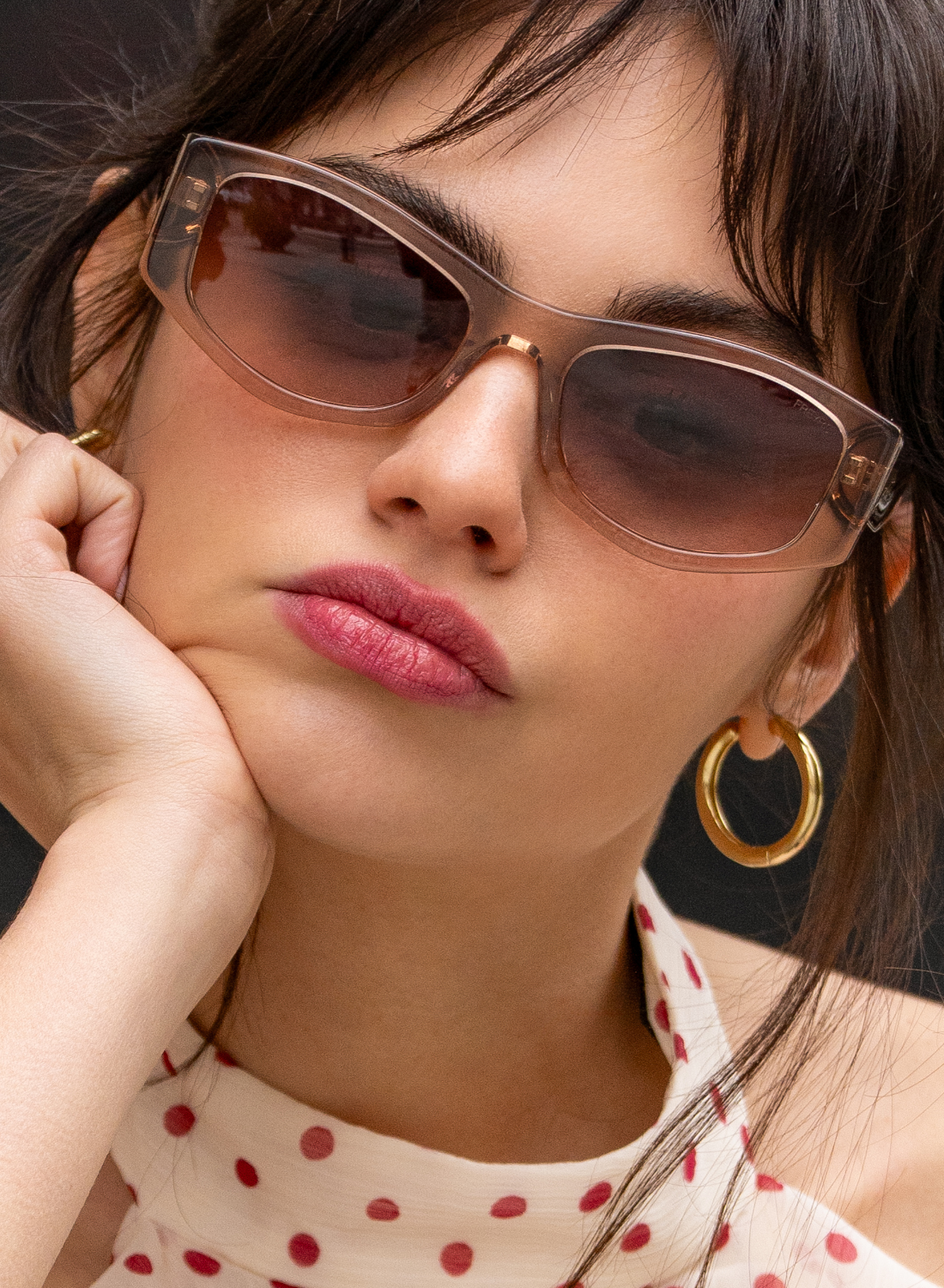 Freyrs | Jade Acetate Cat Eye Sunglasses