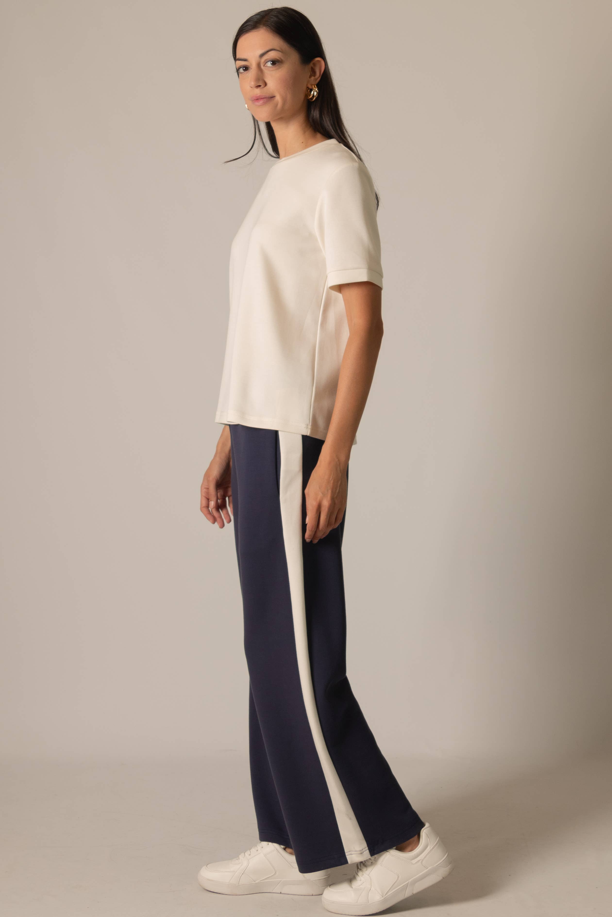 Modal Round Neck Short Sleeve Tee