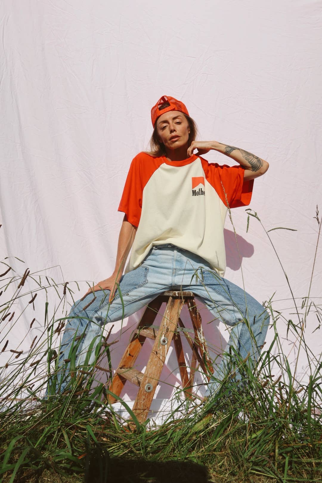 World Champion Mother Oversized Raglan