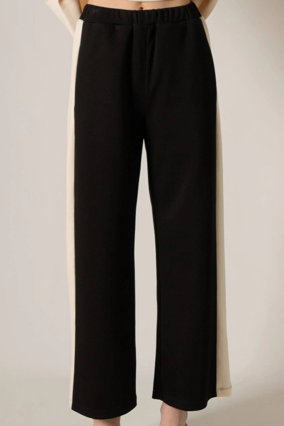 Buttermilk Collection Stripe Wide Leg Pant