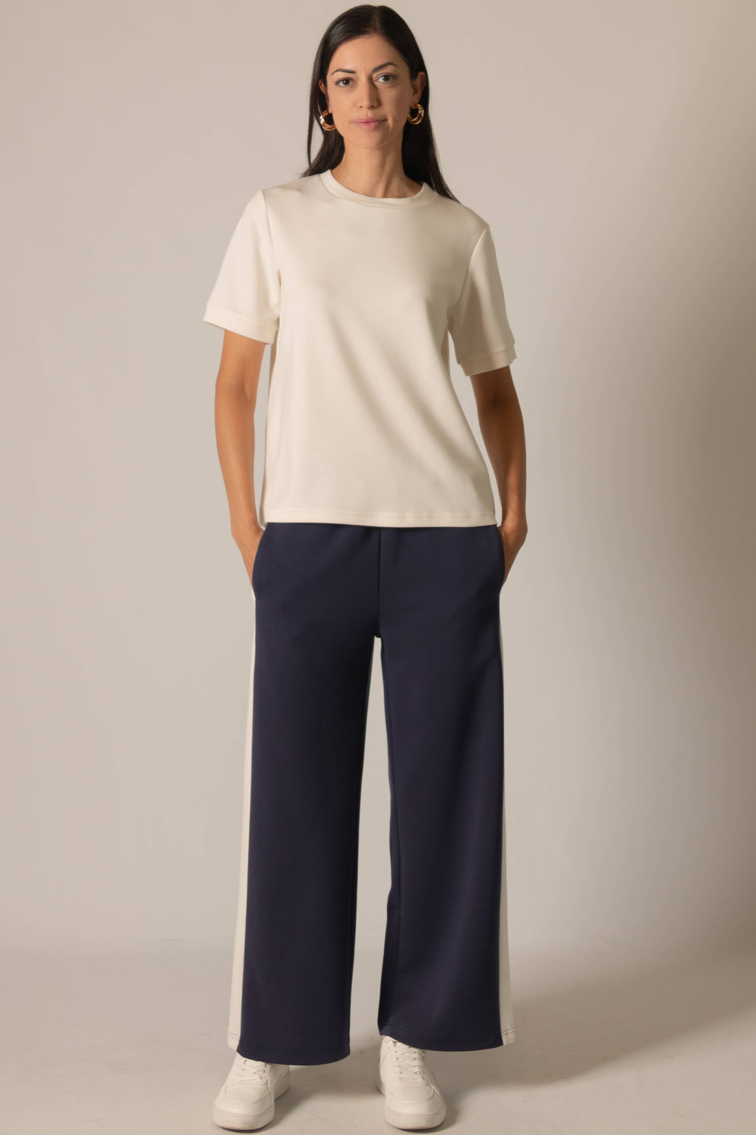 Modal Round Neck Short Sleeve Tee