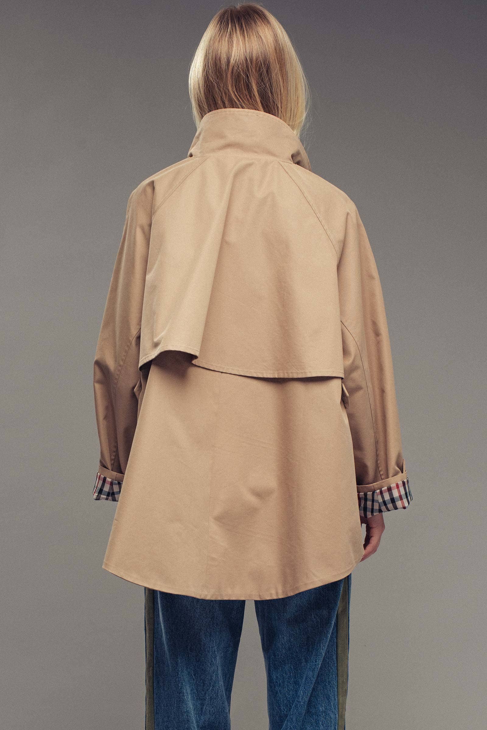 A-Line Trench Jacket