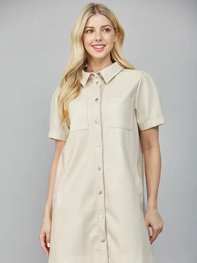 Buttoned Up Utility Mini