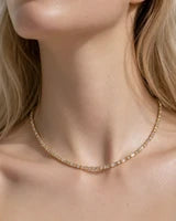 Baguette Eternity Necklace