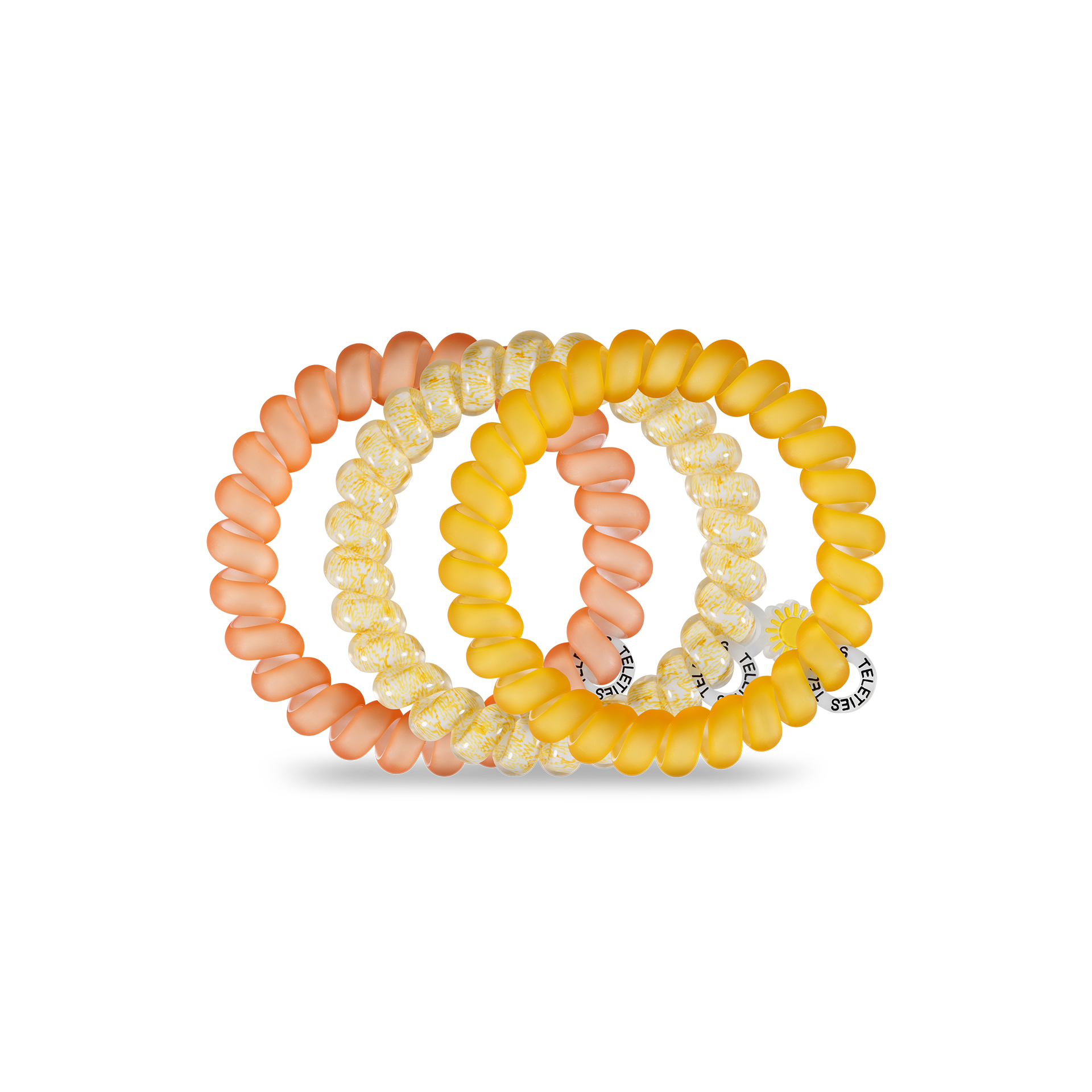 Spiral Hair Coils | Large | Summer Solstice Hair Ties