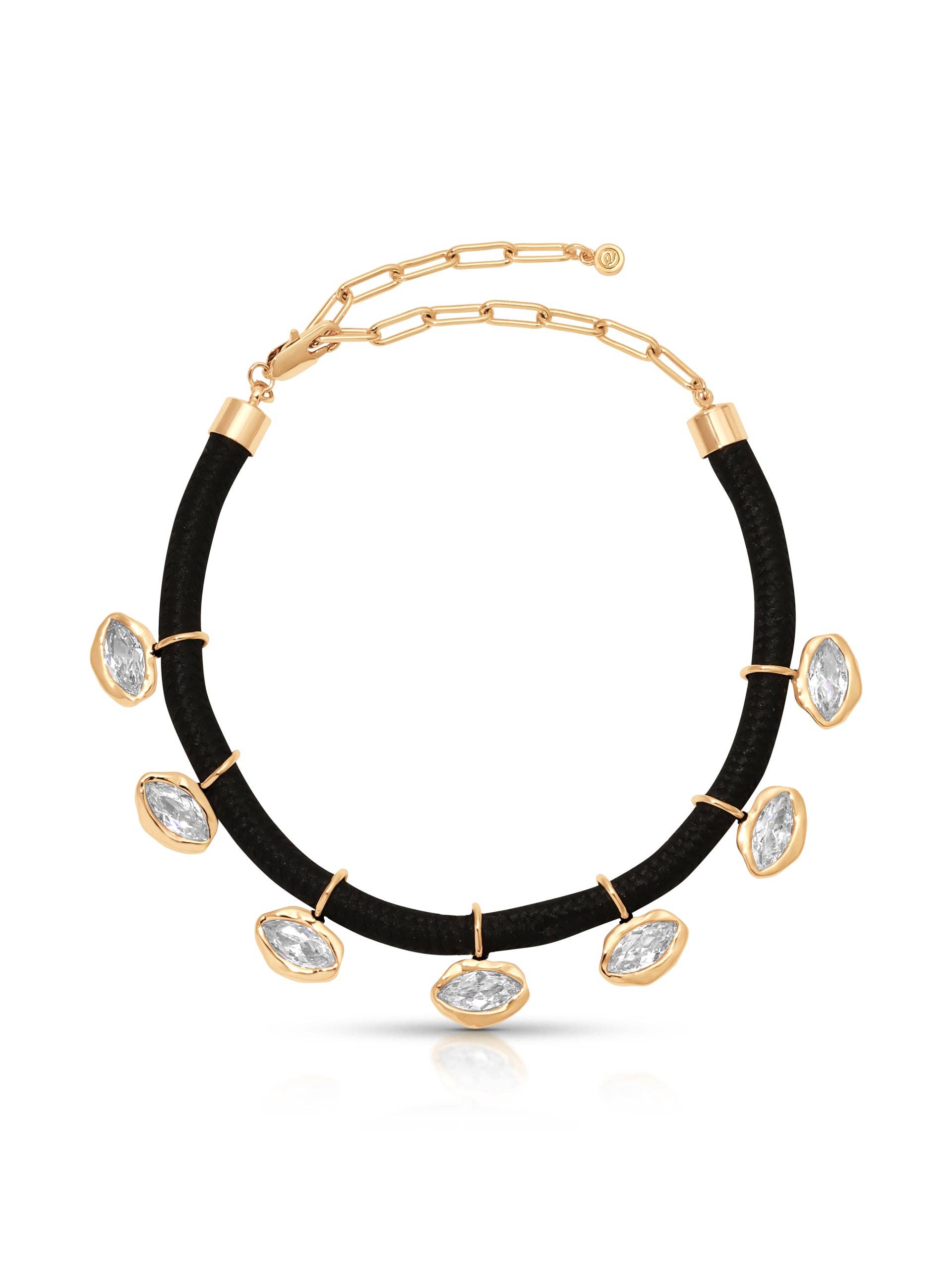 Midnight Crystal Choker