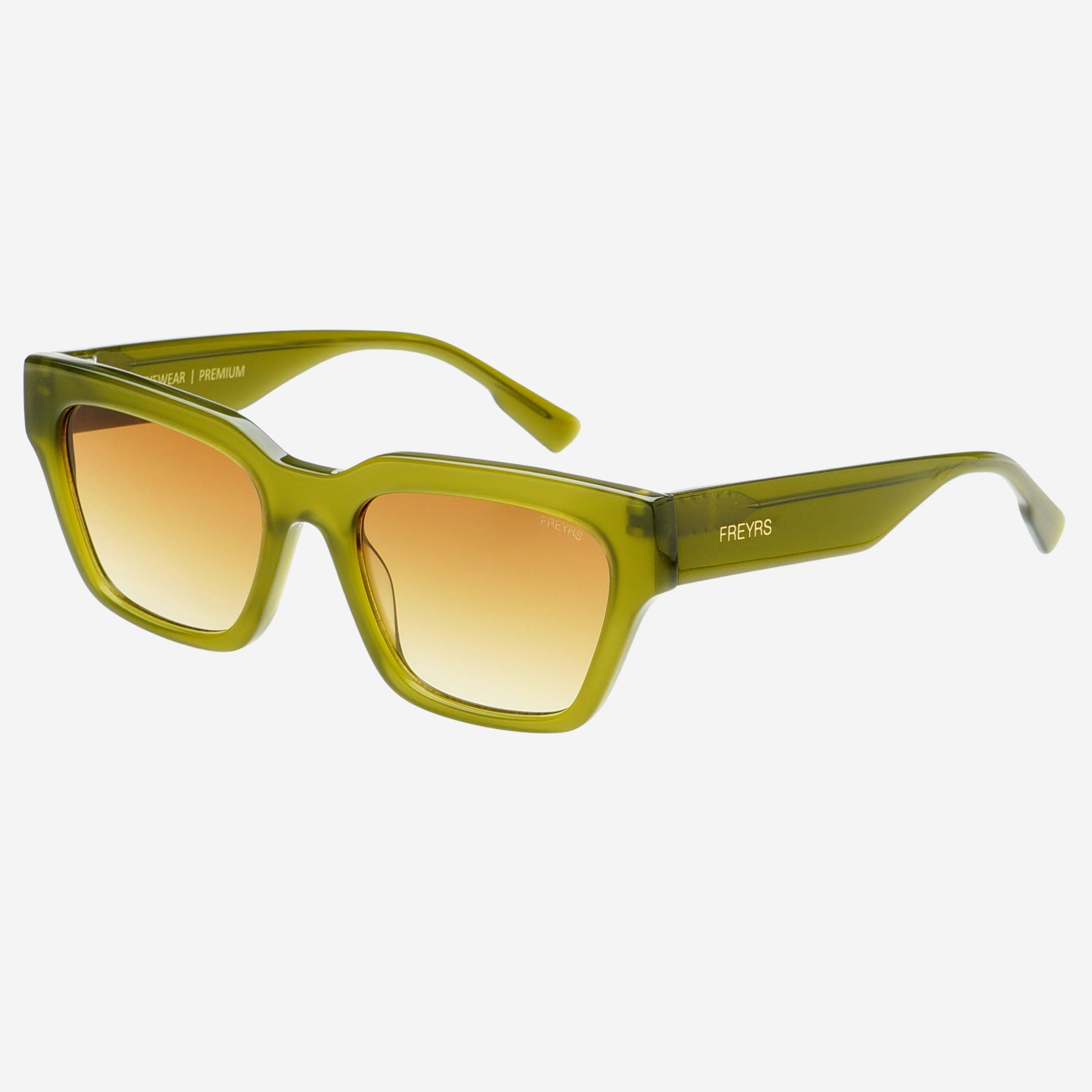 Freyrs Sunglasses | Hayden Acetate Unisex Rectangular Sunglasses