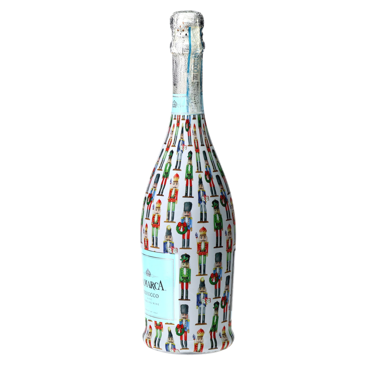 Nutcracker Prosecco Bottle Wrap – Christmas Hostess Gift