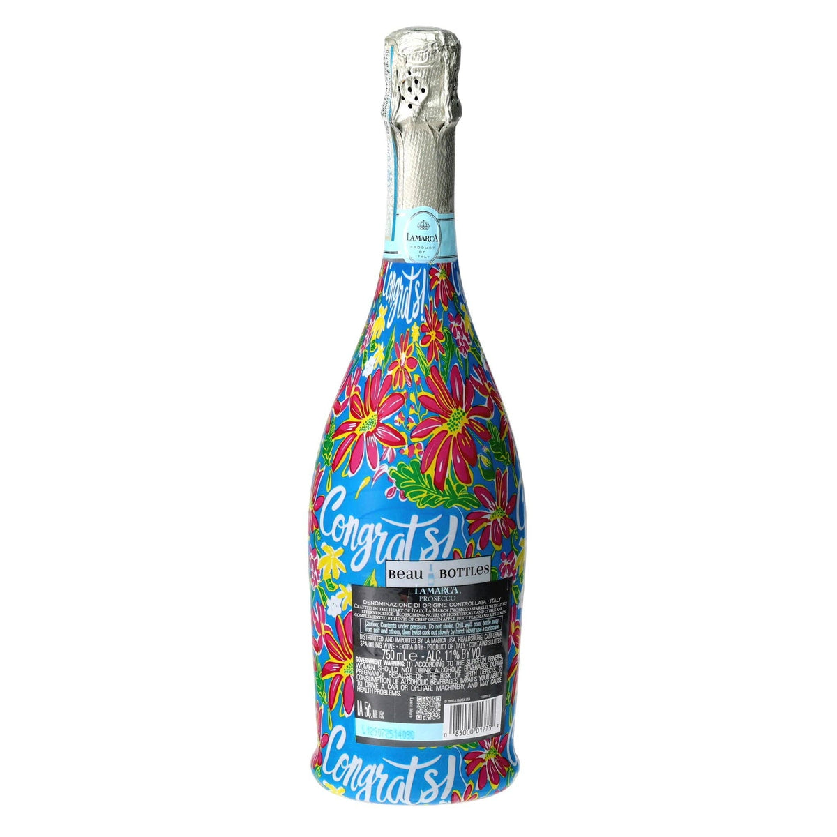 Congrats Prosecco Bottle Wrap – Celebration Gift