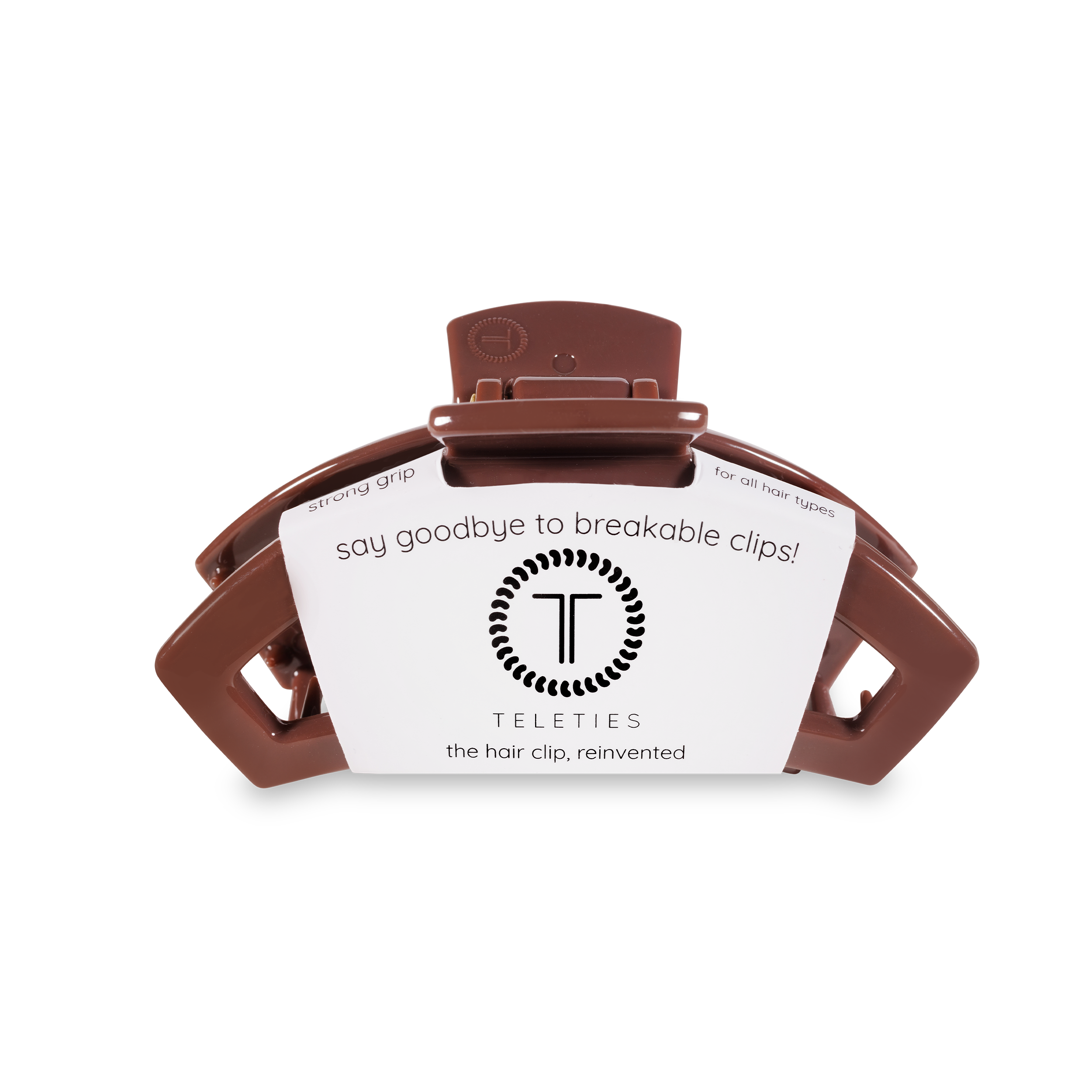 Open Nutmeg Medium Hair Clip