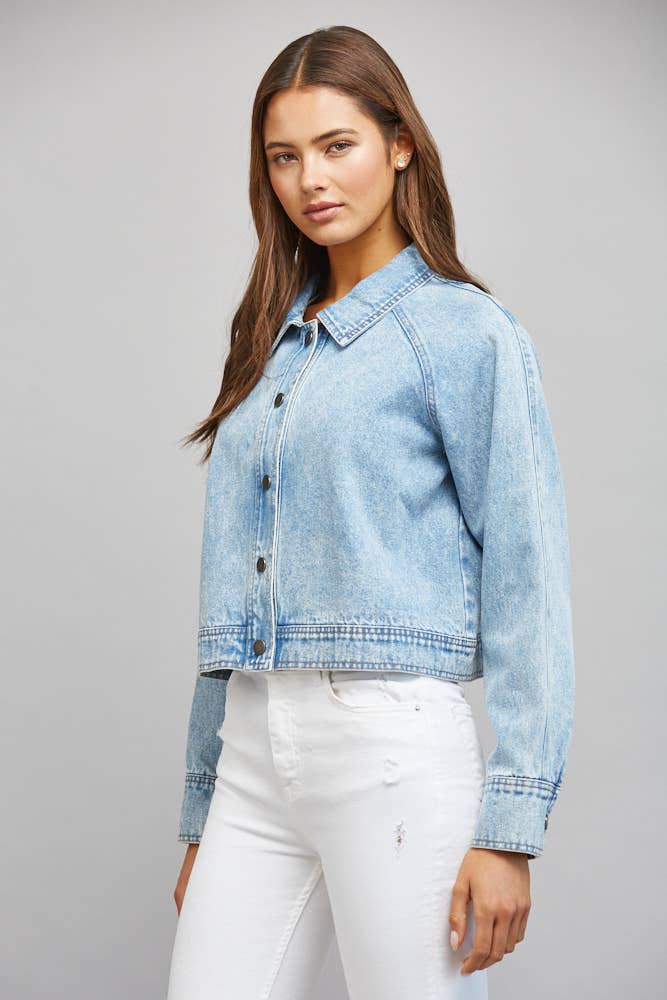 WASHED DENIM JACKET