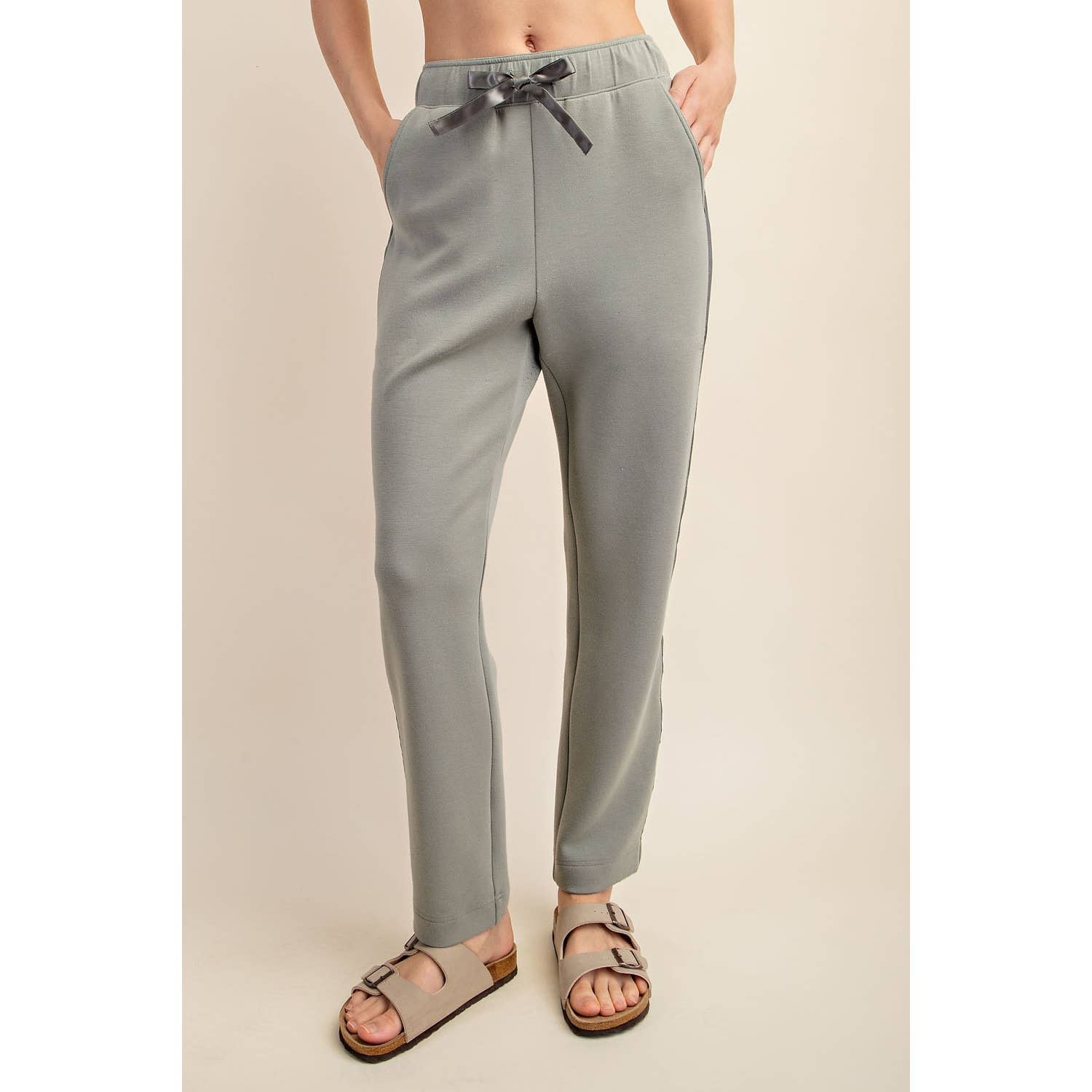 SIDE SATIN JOGGER