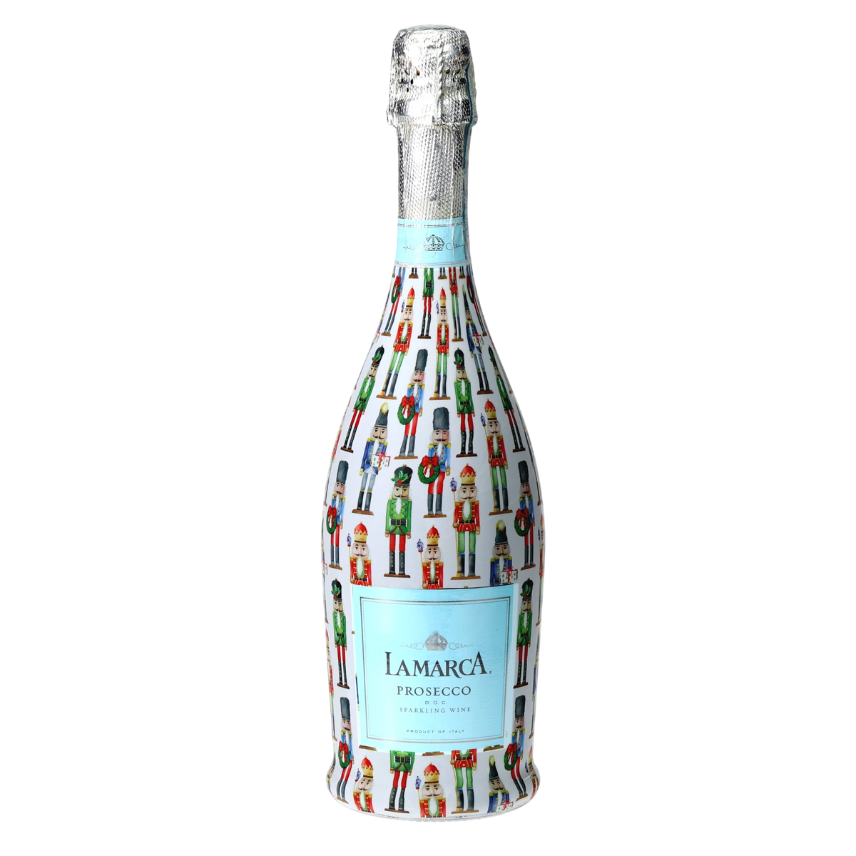 Nutcracker Prosecco Bottle Wrap – Christmas Hostess Gift
