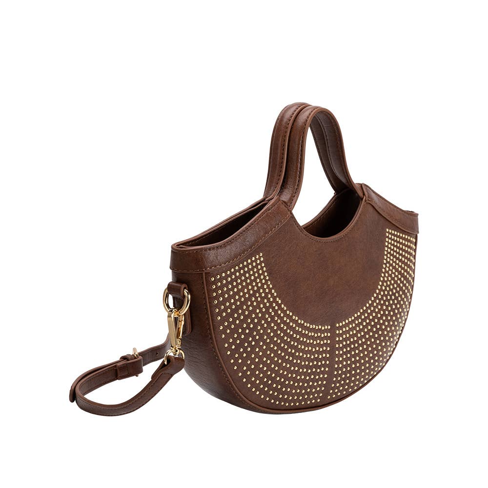 Kaylee Saddle Recycled Vegan Top Handle Bag