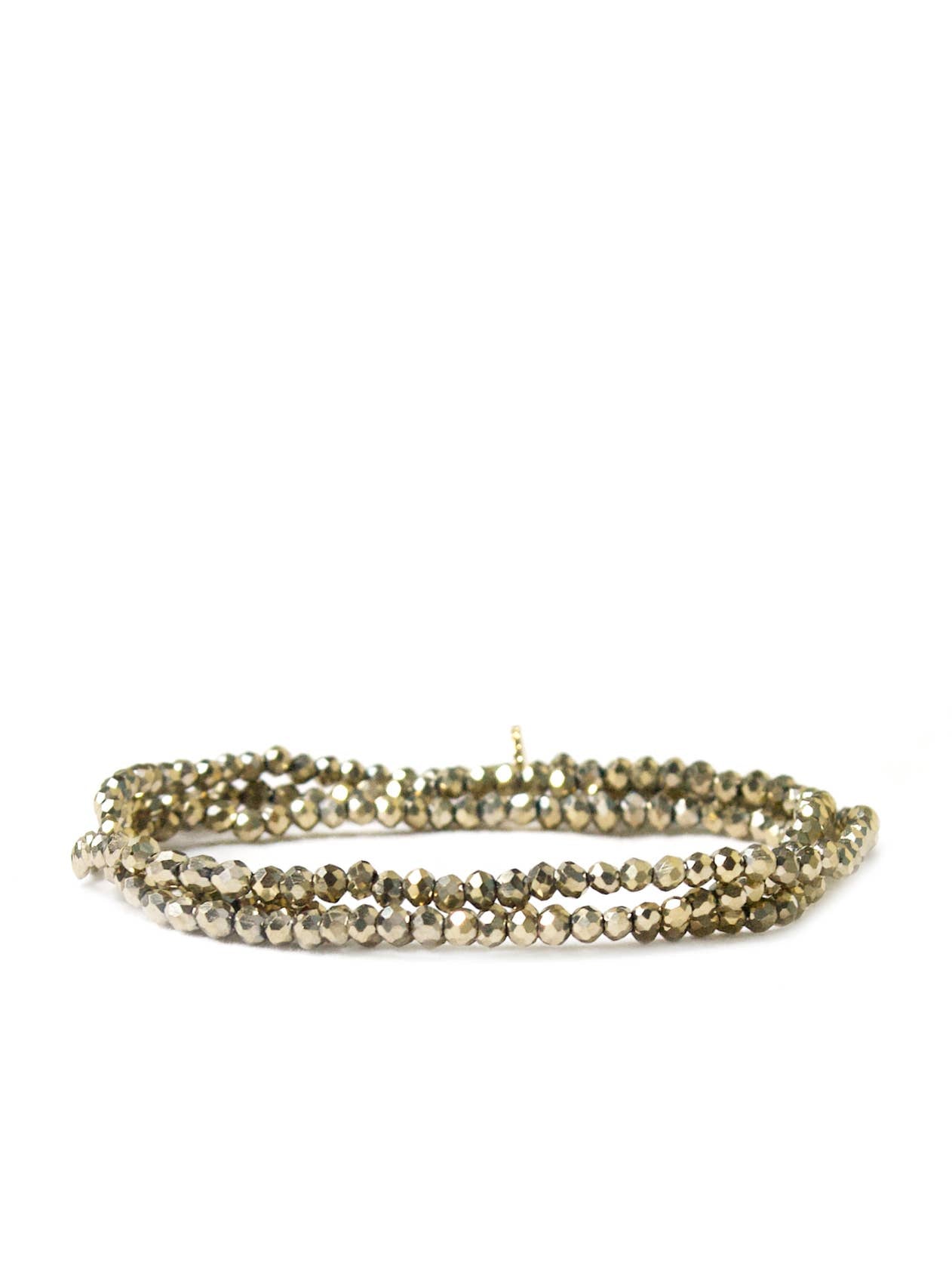 Crystal Beaded Wrap Bracelet