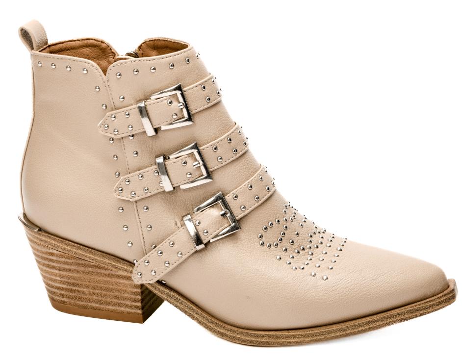 corkys pointed toe studded boot