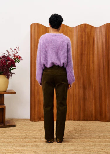 MIANO Purple Cardigan