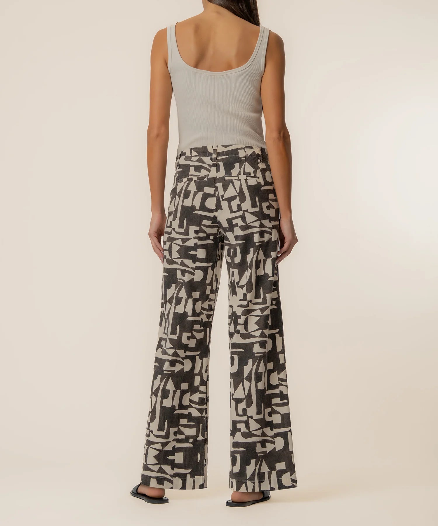 KUT | Meg Linen Wide Leg Pant