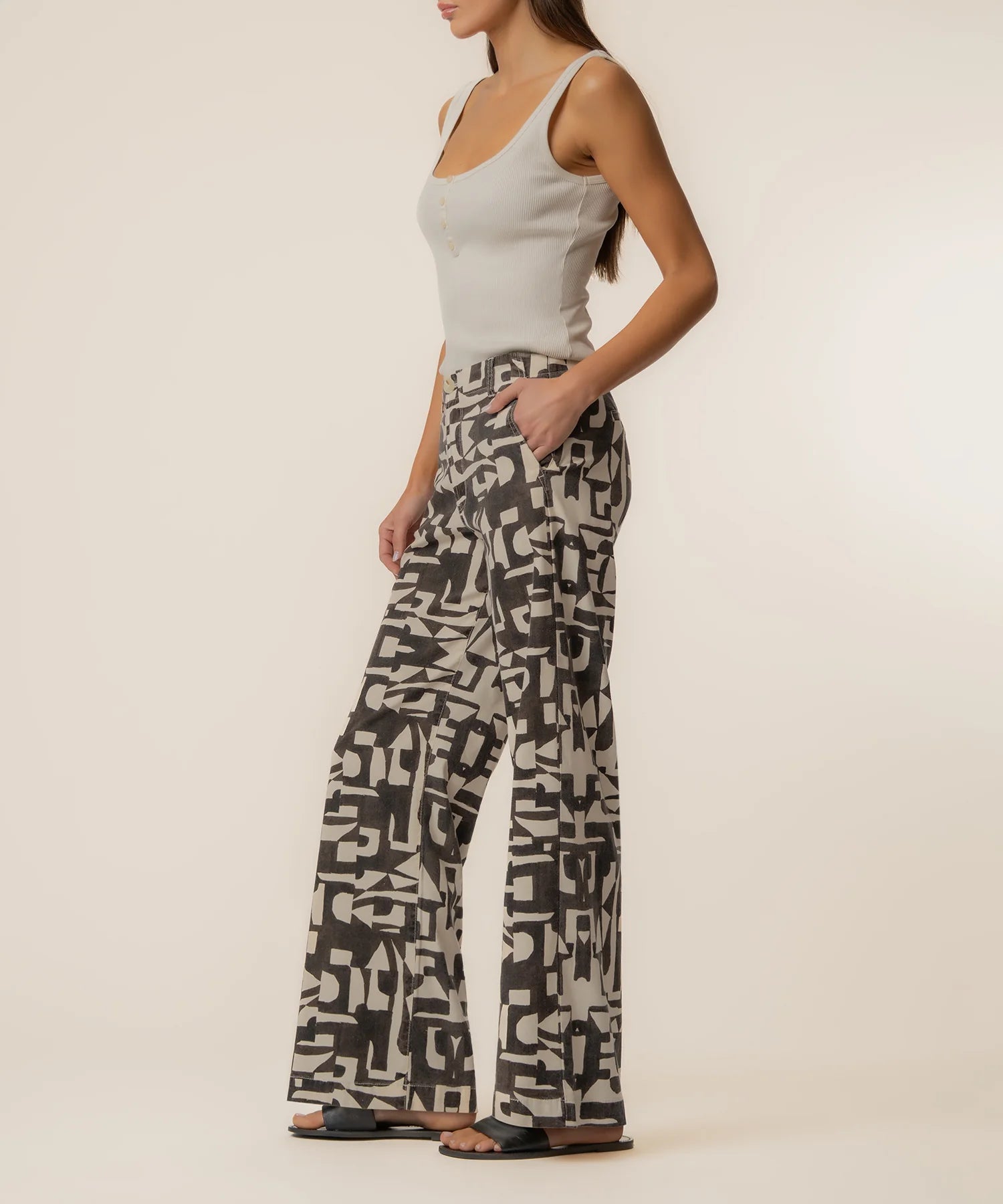 Meg Linen Wide Leg Pant