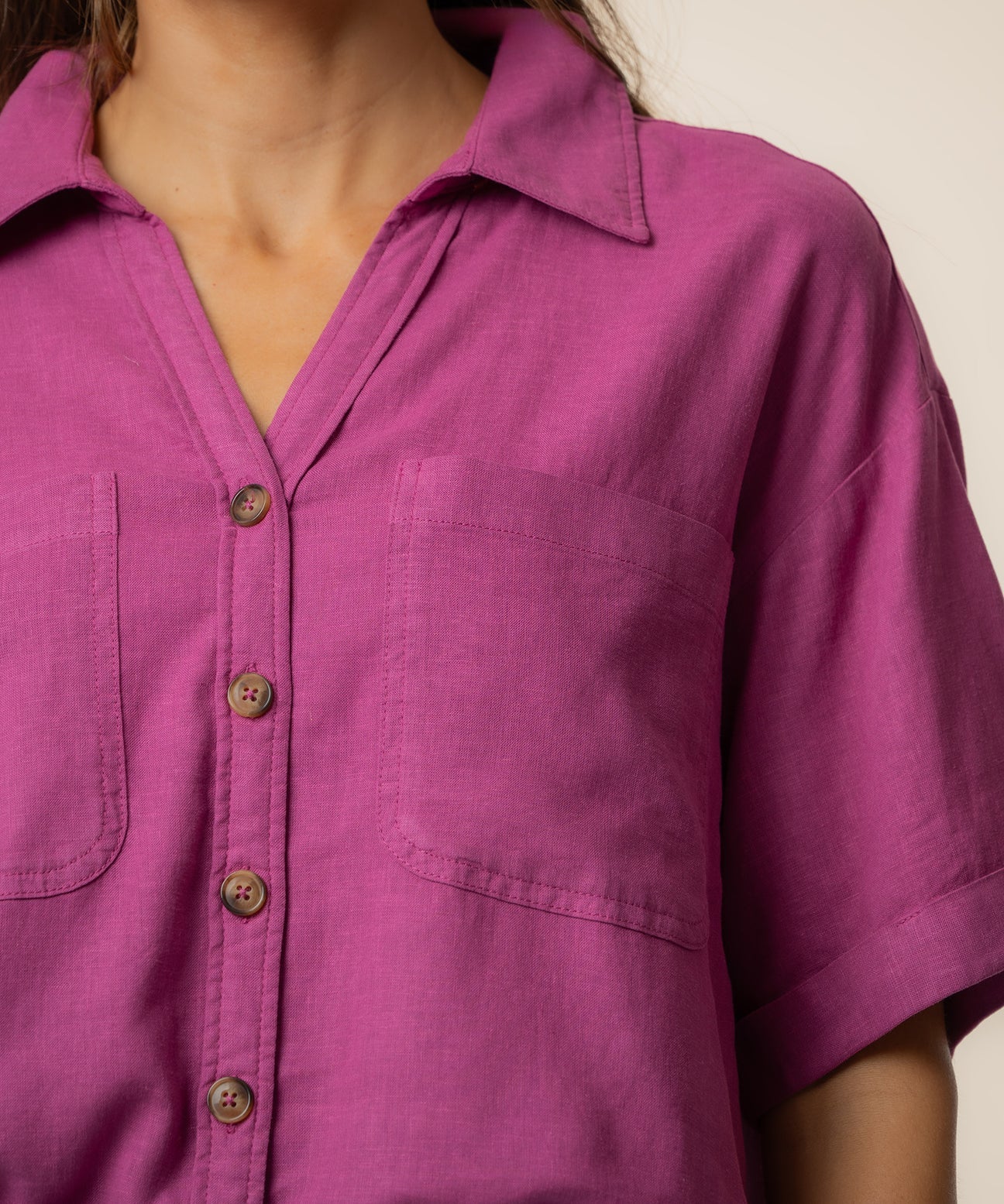 KUT | Brianna Boxy Shirt