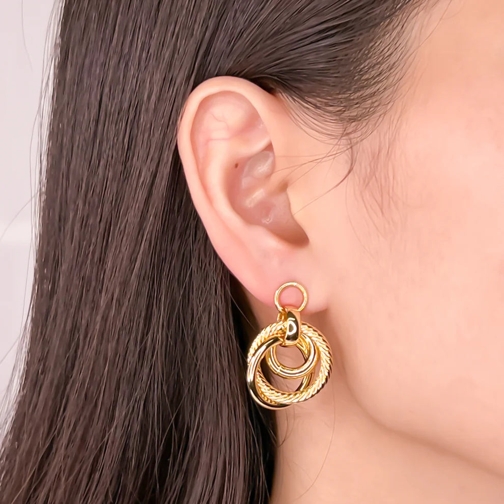 Dangling Rings Earrings