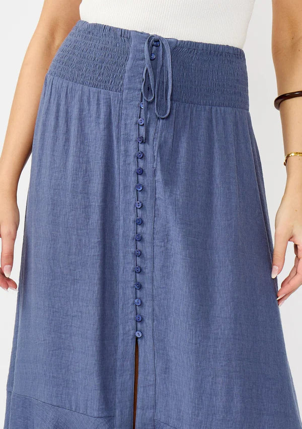 Smocked Waist Skirt