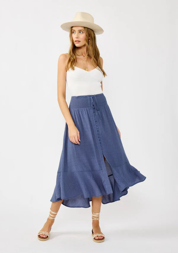 Smocked Waist Skirt