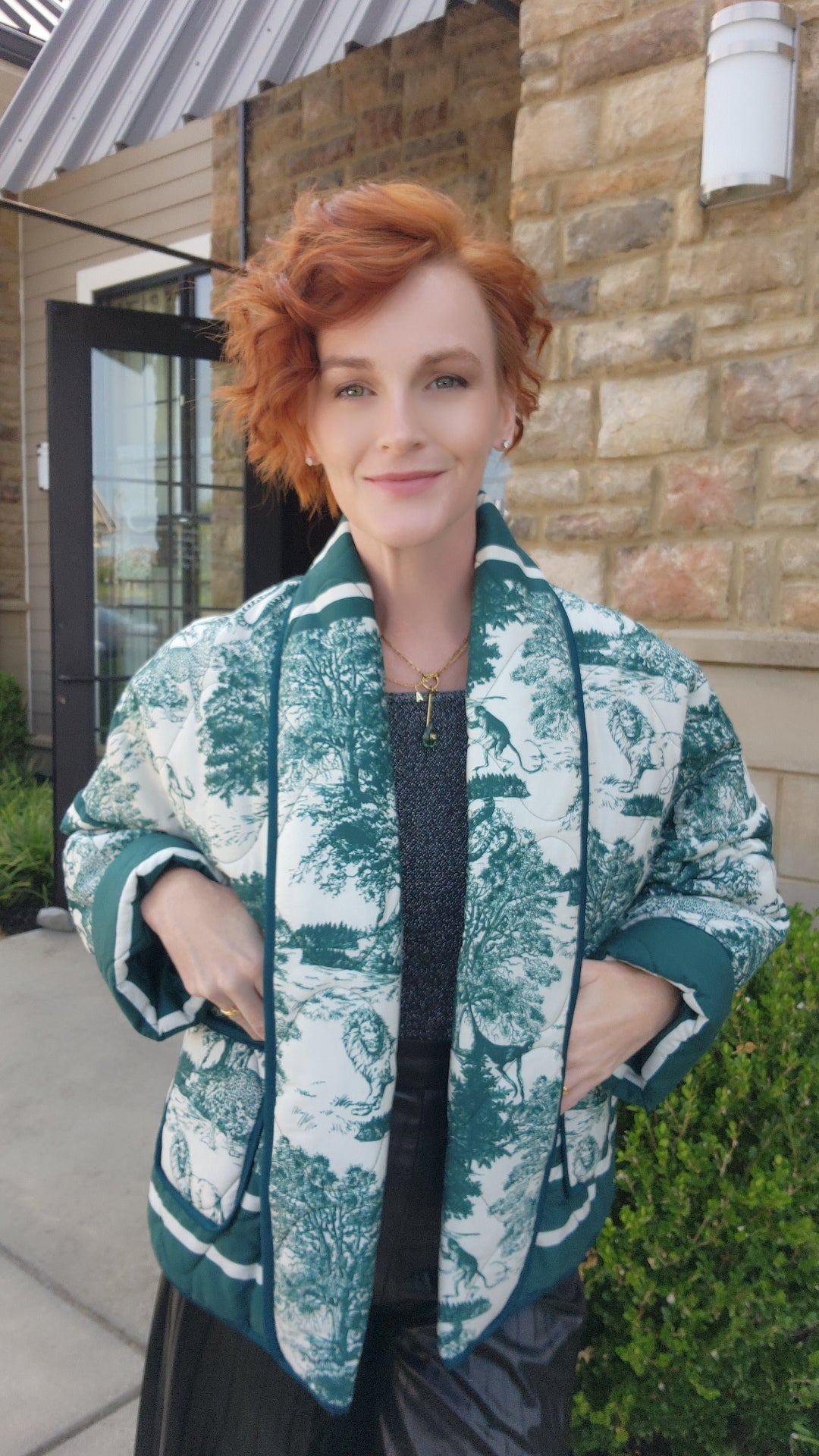 Quilted cotton jacket