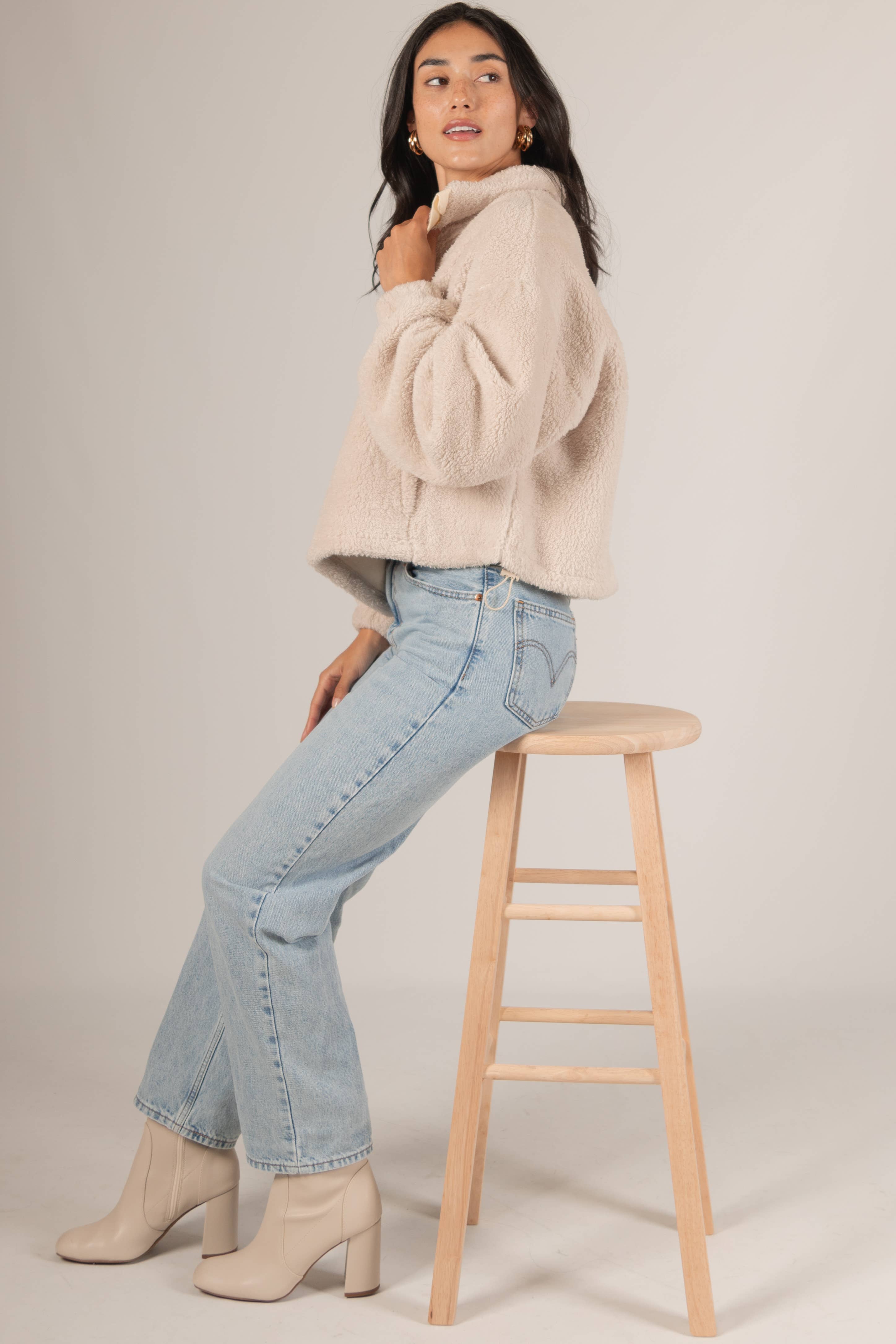 Soft Fleece Quarter Zip Pullover