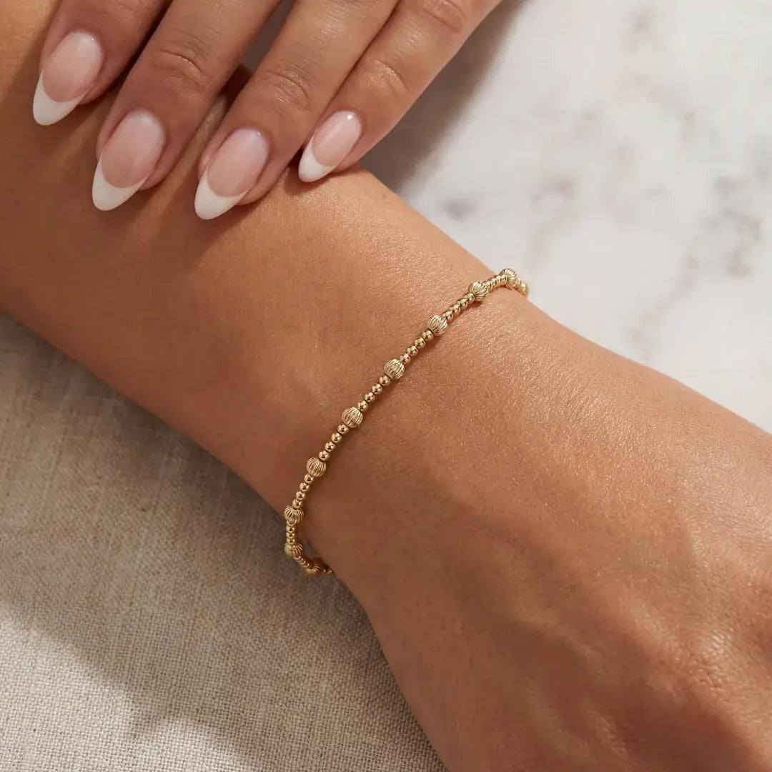 Tamra | Gold Filled Beaded Bracelet