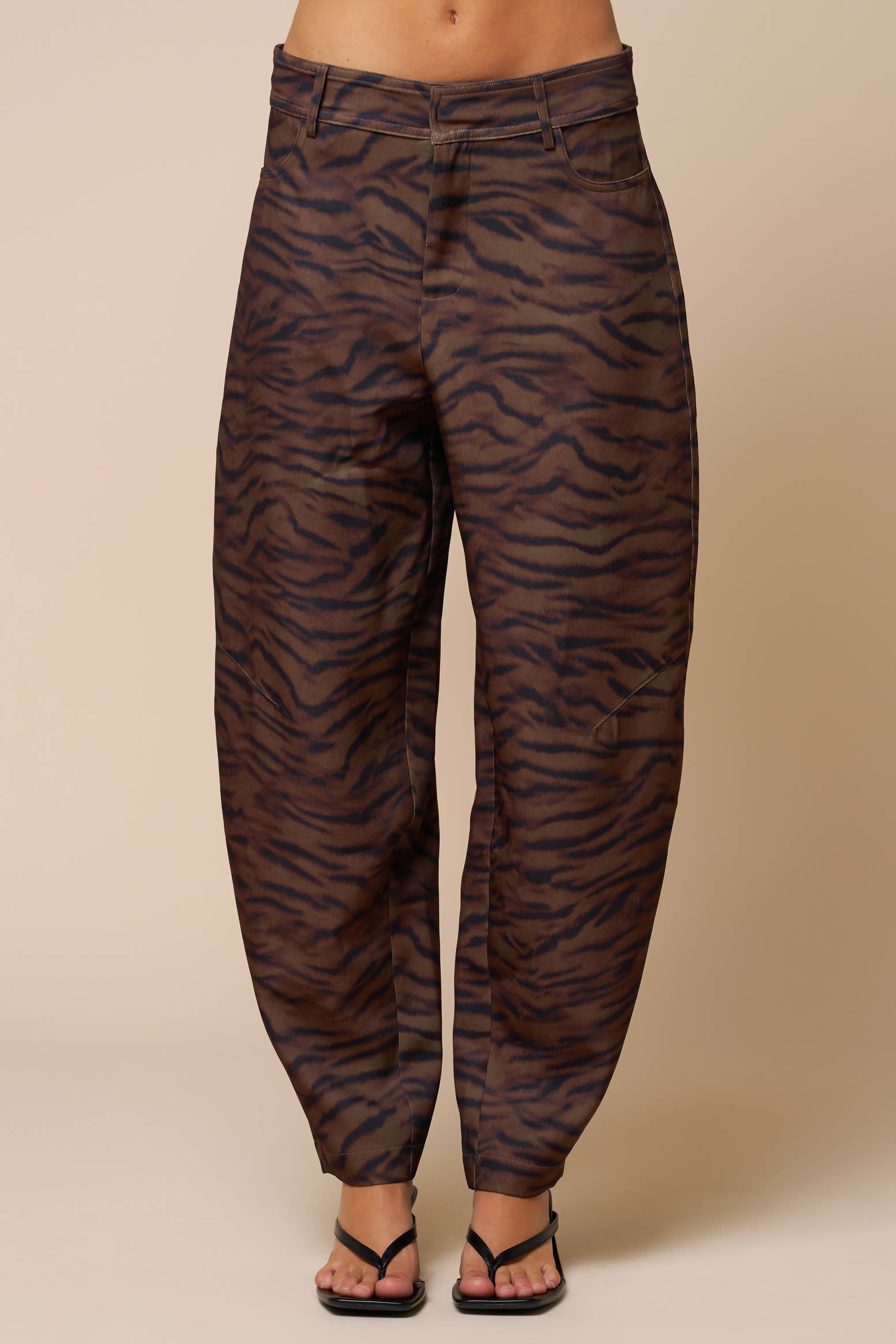 Leopard Print High Waisted Pants