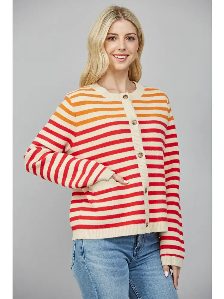 Sunset Stripes Cardi