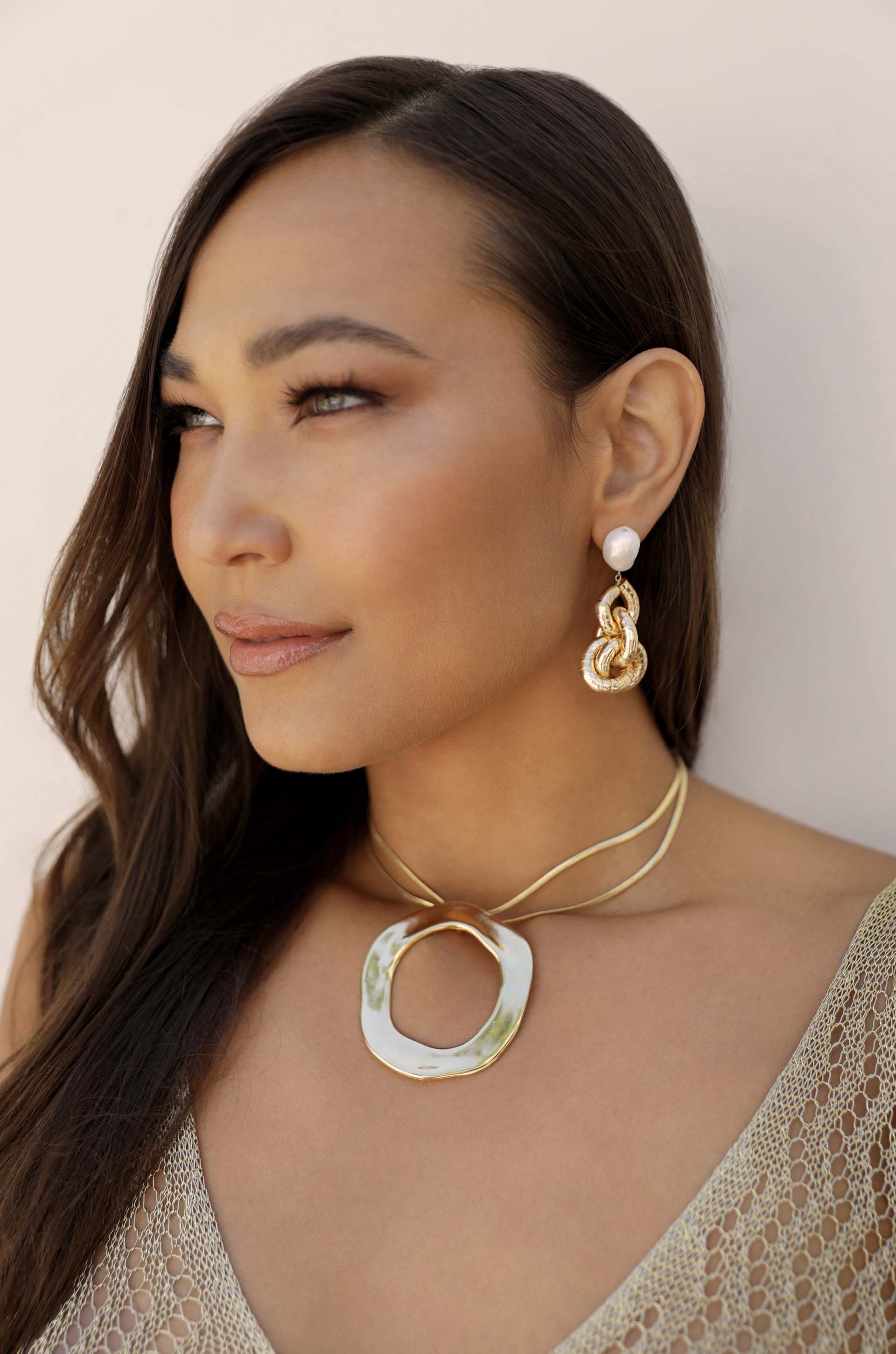Open Circle Necklace