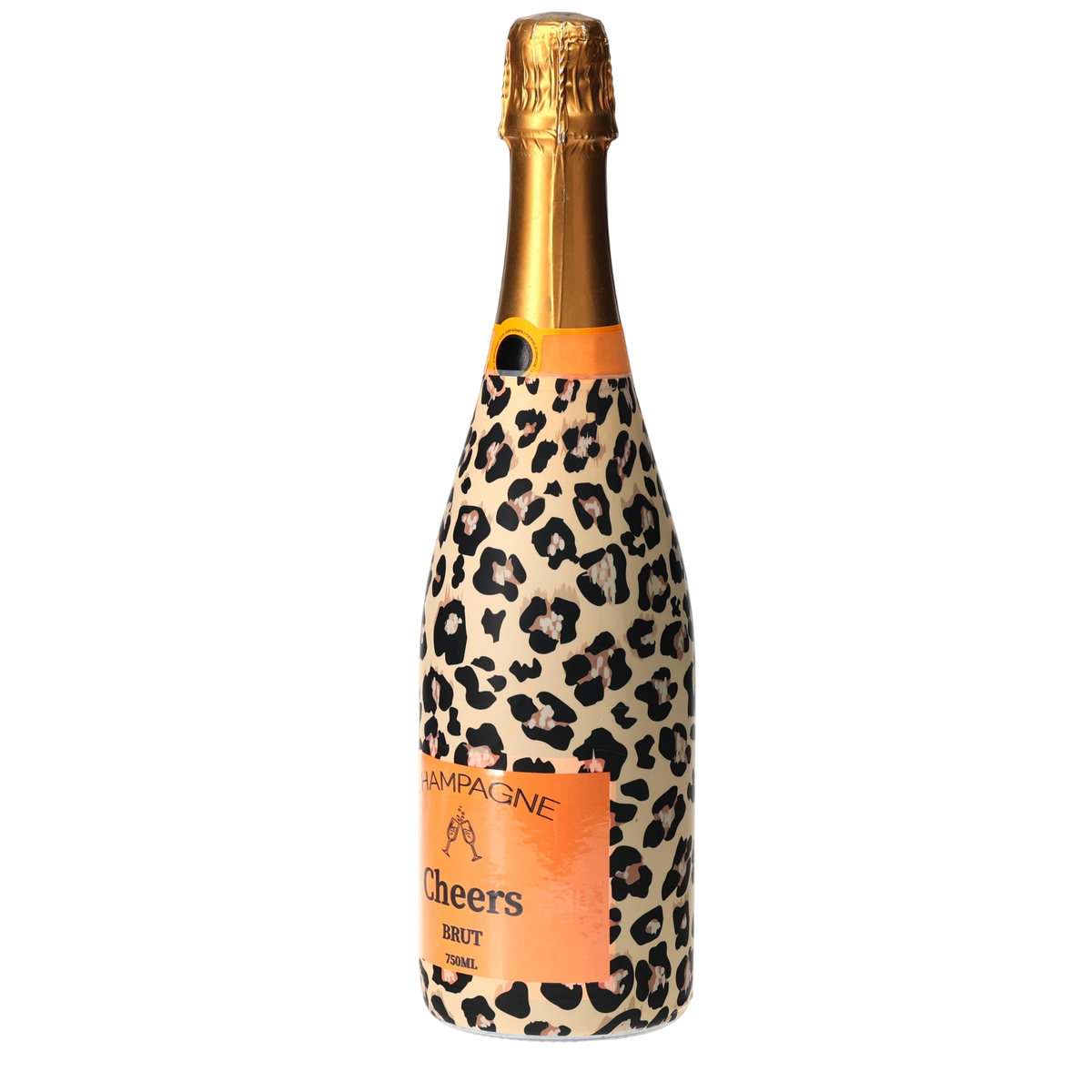 Leopard Champagne Bottle Wrap – Hostess Gift