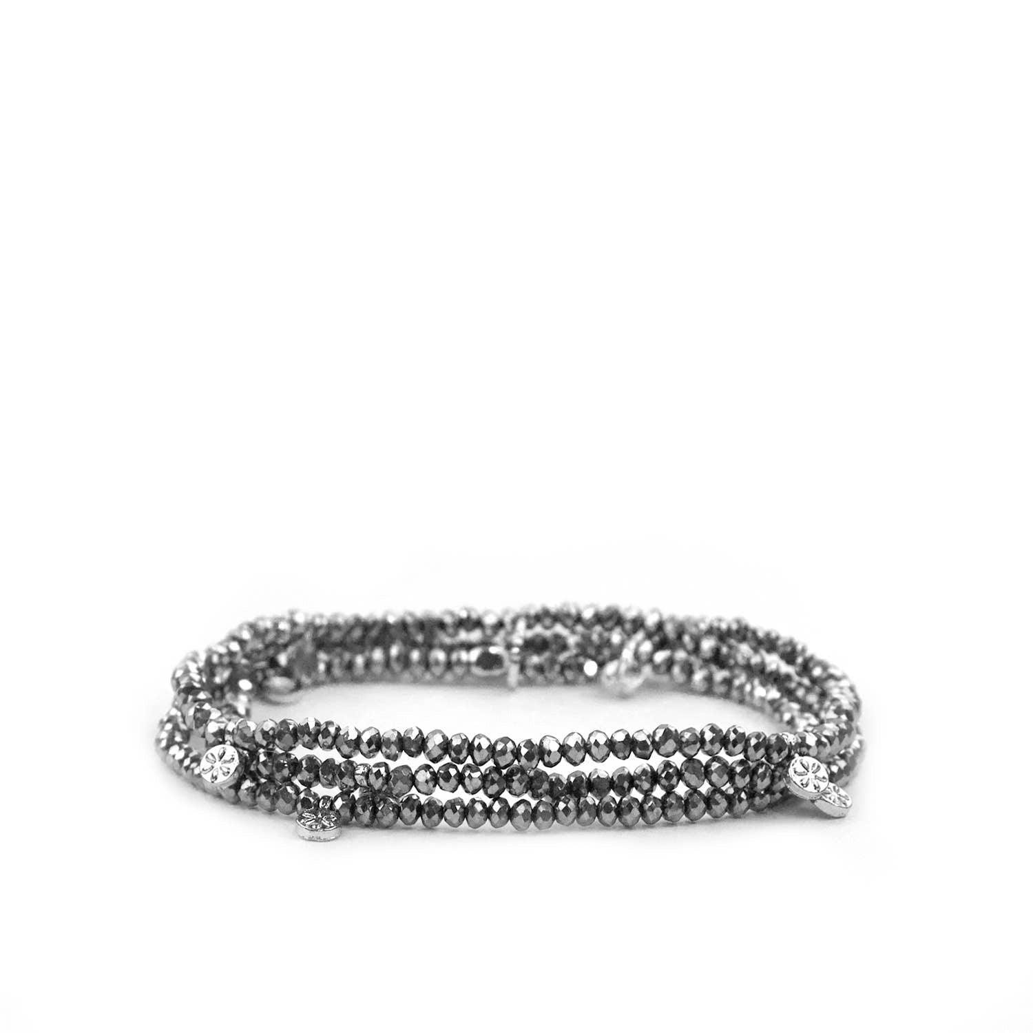 Mini Disc Wrap Bracelet