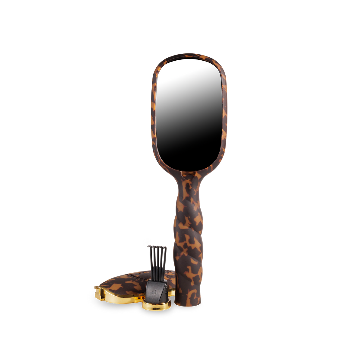 Teleties Boar Brush | Full Size | Tortoise Brush