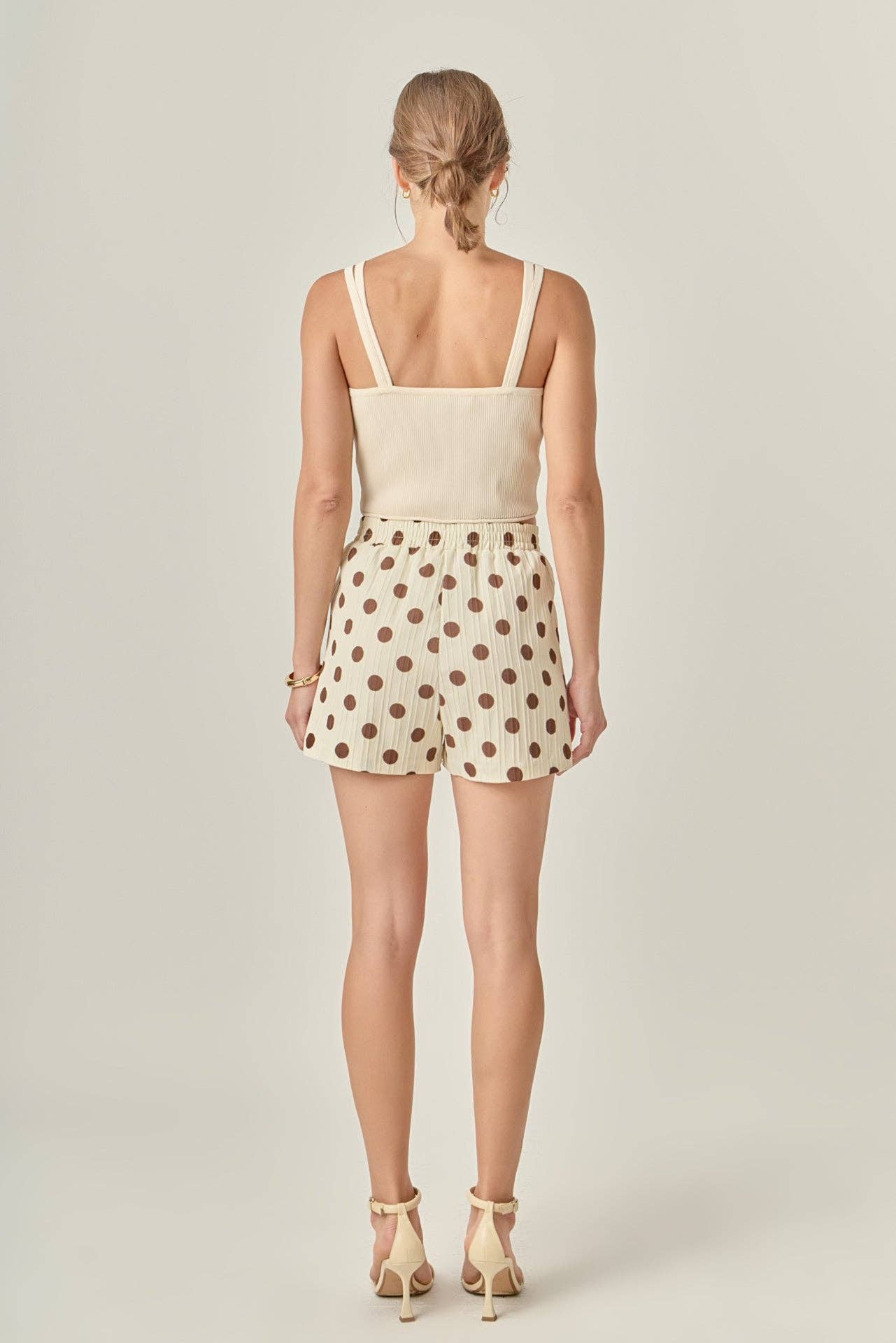 Textured Dots Shorts