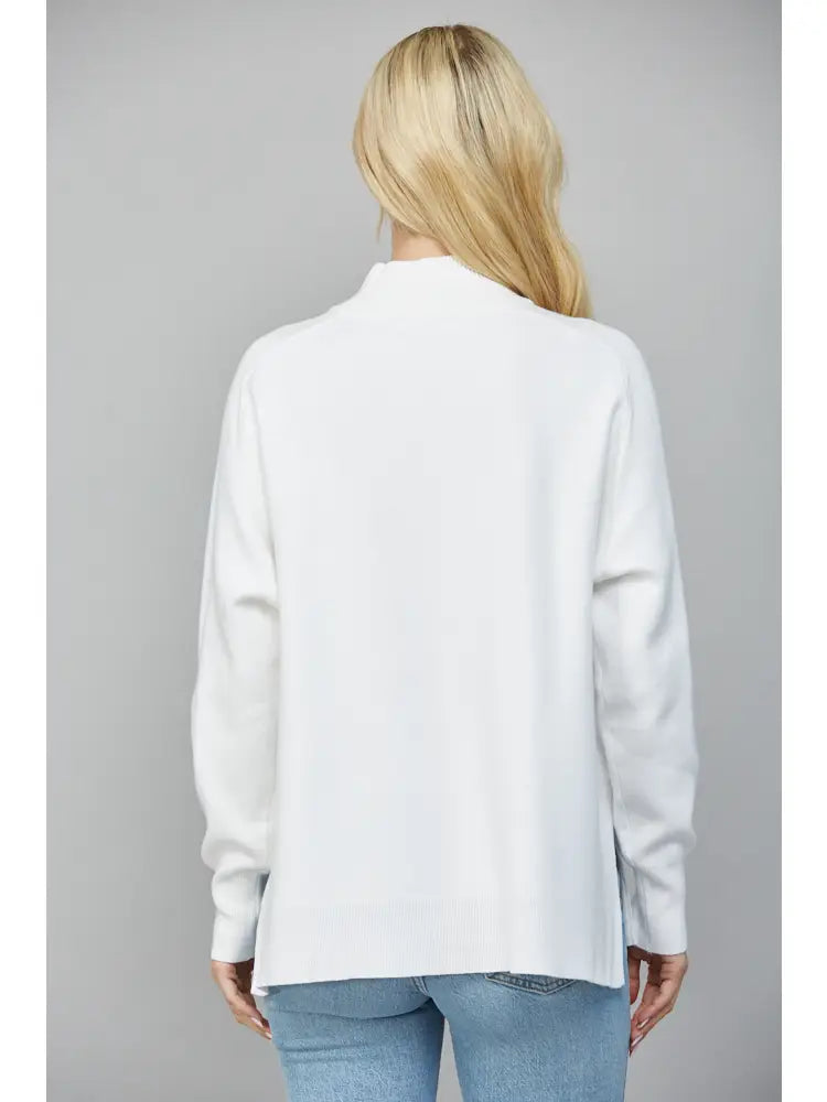 The Perfect White Sweater