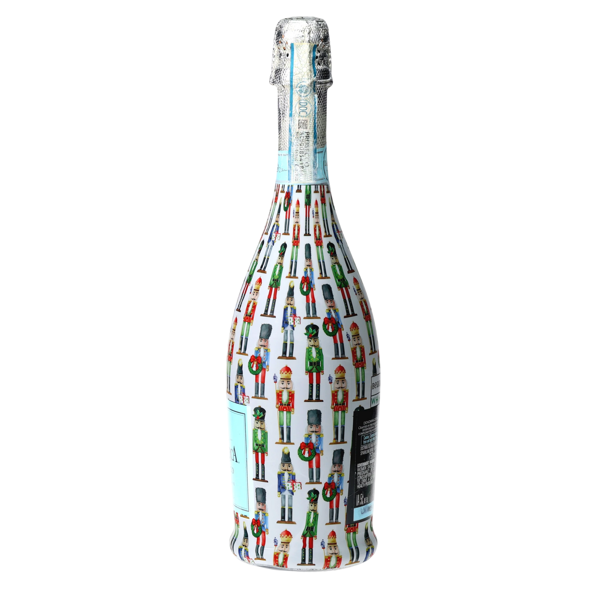 Nutcracker Prosecco Bottle Wrap – Christmas Hostess Gift