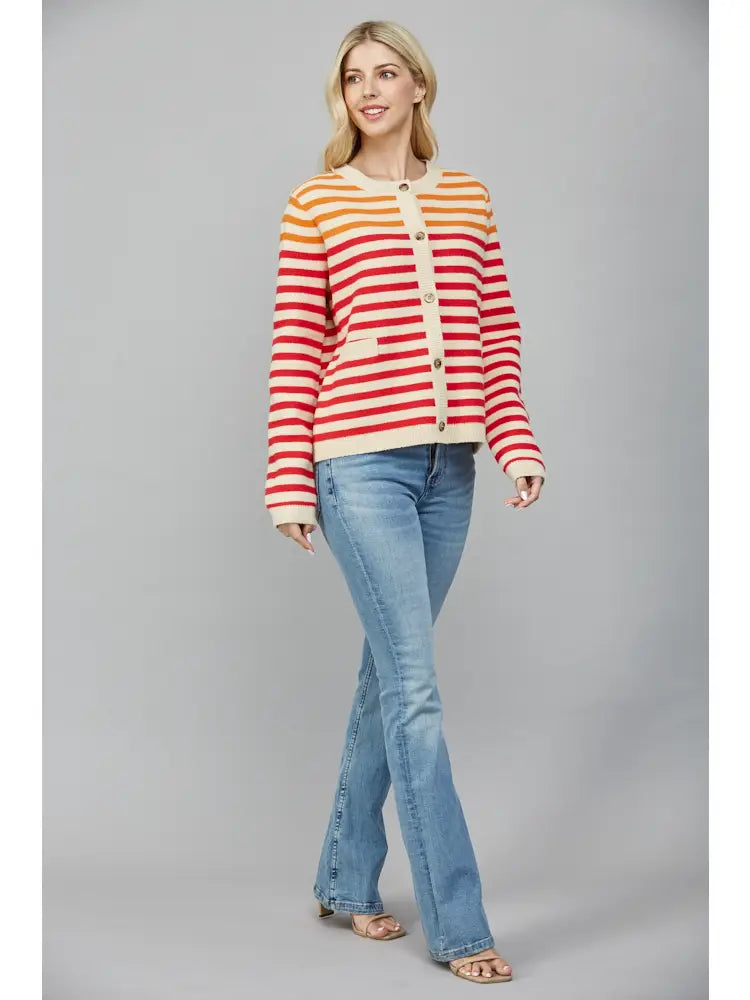 Sunset Stripes Cardi