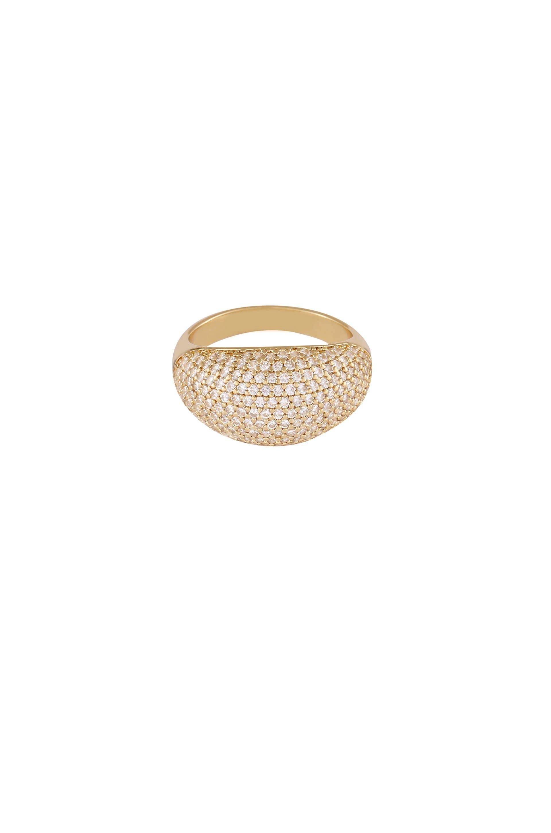 Crystal Cluster Knockout Ring