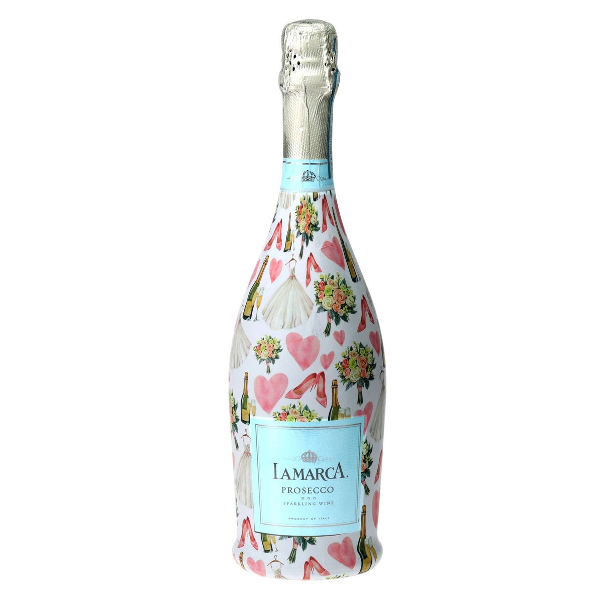 Wedding Prosecco Bottle Wrap – Bridal Shower Gift